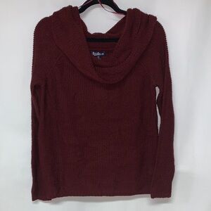 Freshman Maroon Cowl Neck Sweater